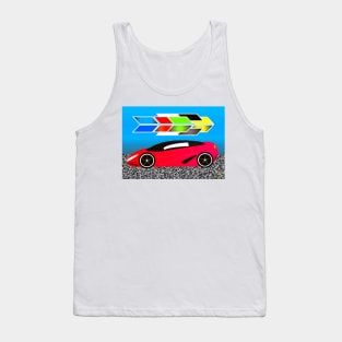 Concept Car  S - 200 - Red Tank Top